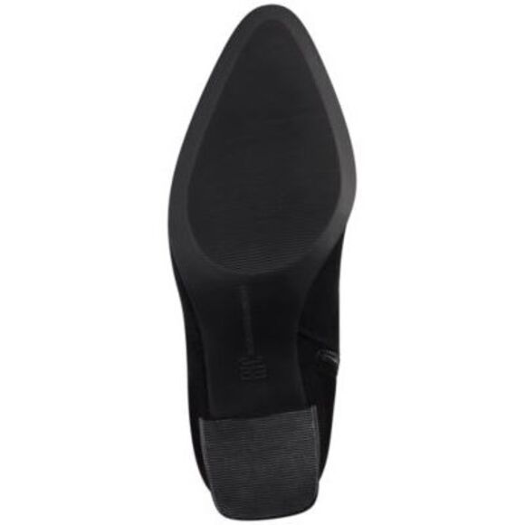 INC Womens Black Cushioned Windee Almond Toe Block Heel Zip-Up Heeled Boots 11 M - Picture 4 of 4